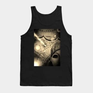 sepia supernova pierrot performer by Jackie Smith ,House of Harlequin Tank Top